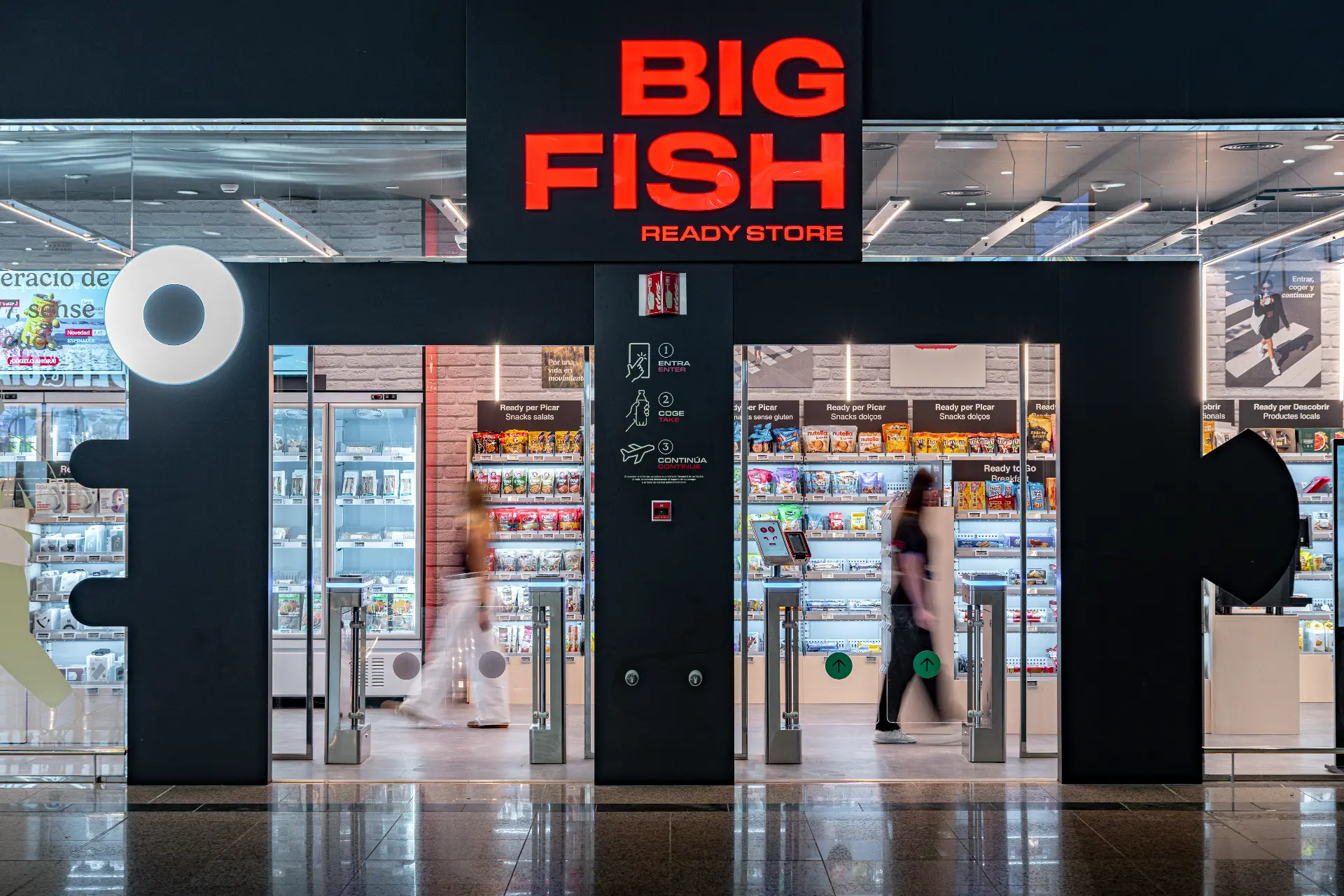 Tienda BIG FISH T2 del Aeropuerto Josep Tarradellas Barcelona-El Prat